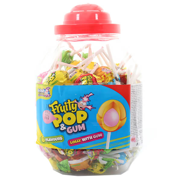 ΓΛΕΙΦΙΤΖΟΥΡΙ FRUITY - POP (100τεμ.) - (6 ΓΕΥΣΕΙΣ)