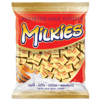 MILKIES ΚΑΡΑΜΕΛΕΣ TOFFEE 1kg. - (ΓΑΛΑΚΤΟΣ)