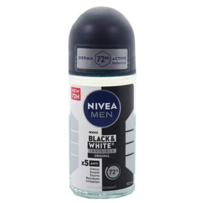 NIVEA ROLL-ON MEN 50ml - (B ΚΑΙ W) (CLEAR INVISIBLE) (72H)