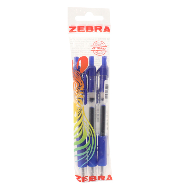 ZEBRA ΣΤΥΛΟ SARASA RETRACTABLE GEL (3τεμ.) - (ΜΠΛΕ ΧΡΩΜΑ)