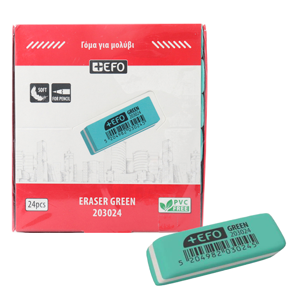 EFO ΓΟΜΑ ΠΡΑΣΙΝΗ (24τεμ.) (203024)