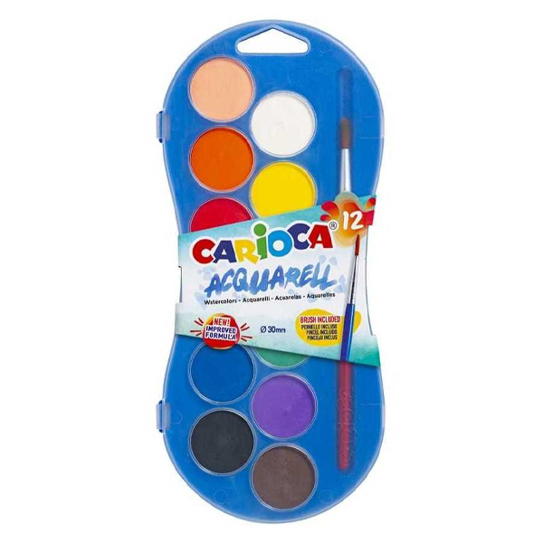 CARIOCA ΝΕΡΟΜΠΟΓΙΕΣ (12 ΧΡΩΜΑΤΑ.) - (43981)