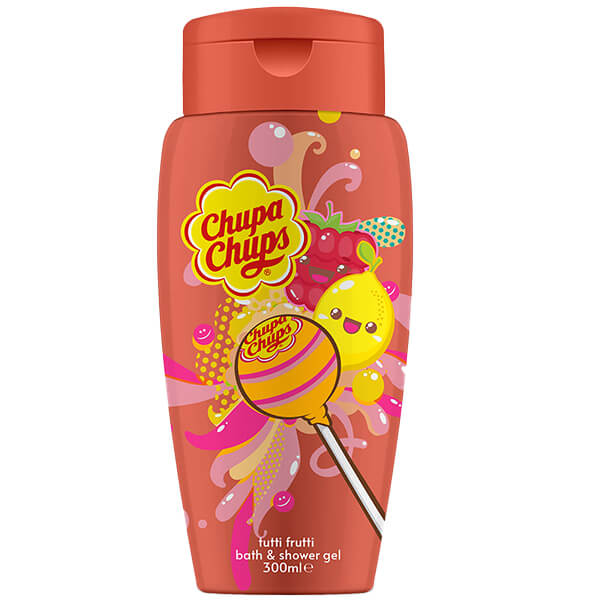 CHUPA CHUPS ΣΑΜΠΟΥΑΝ ΚΑΙ ΑΦΡΟΛΟΥΤΡΟ 300ml - (TUTTI FRUTTI)