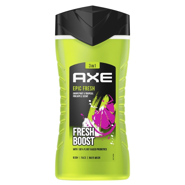 AXE SHOWER GEL 250ml - (EPIC FRESH)