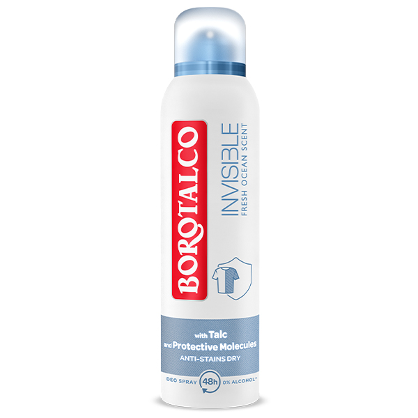 BOROTALCO DEO SPRAY 150ml - (INVISIBLE) (FRESH OCEAN)