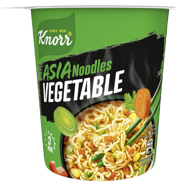 KNORR SNACK POT NOODLES 65gr. - (ΛΑΧΑΝΙΚΩΝ)
