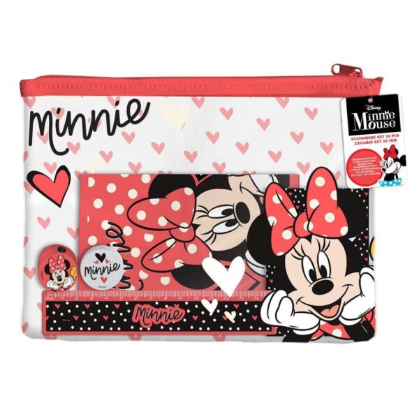 ΣΧΟΛΙΚΟ ΣΕΤ ΣΕ PVC ΤΣΑΝΤΑΚΙ MINNIE