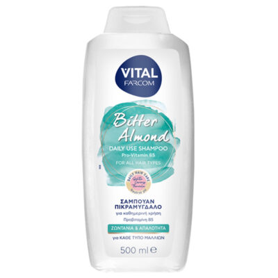 FARCOM VITAL SHAMPOO ΠΙΚΡΑΜΥΓΔΑΛΟ 500ml