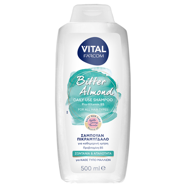 FARCOM VITAL SHAMPOO ΠΙΚΡΑΜΥΓΔΑΛΟ 500ml