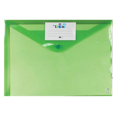ΦΑΚΕΛΟΣ ΚΟΥΜΠΙ Α4 ΠΡΑΣΙΝΟ THE LITTLIES