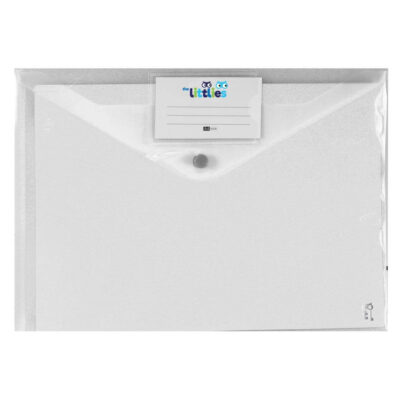 ΦΑΚΕΛΟΣ ΚΟΥΜΠΙ Α4 ΛΕΥΚΟ THE LITTLIES