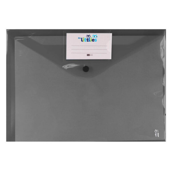 ΦΑΚΕΛΟΣ ΚΟΥΜΠΙ Α4 ΜΑΥΡΟ THE LITTLIES