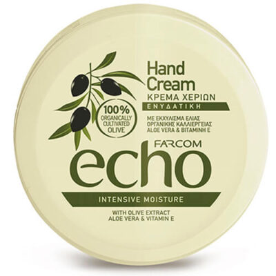 FARCOM ΚΡΕΜΑ ΧΕΡΙΩΝ ECHO 200ml - (OLIVE) (ΕΝΥΔΑΤΙΚΗ)
