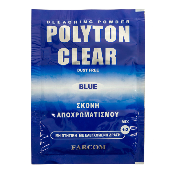 FARCOM ΣΚΟΝΗ ΑΠΟΧΡΩΜΑΤΙΣΜΟΥ POLYTON CLEAR 15gr. - (DECAPAZ)
