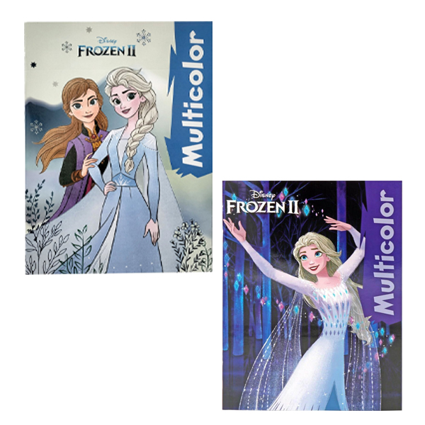 ΒΙΒΛΙΟ ΖΩΓΡΑΦΙΚΗΣ DISNEY FROZEN Α4 ΜΕ 32 ΣΕΛΙΔΕΣ ΧΡΩΜΑΤΙΣΜΟΥ ΣΕ 2 ΣΧΕΔΙΑ