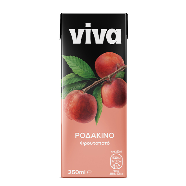 VIVA 250ml - (ΡΟΔΑΚΙΝΟ ΦΡΟΥΤΟΠΟΤΟ)