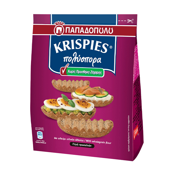 ΠΑΠΑΔΟΠΟΥΛΟΥ KRISPIES 200gr. - (ΠΟΛΥΣΠΟΡΟ)