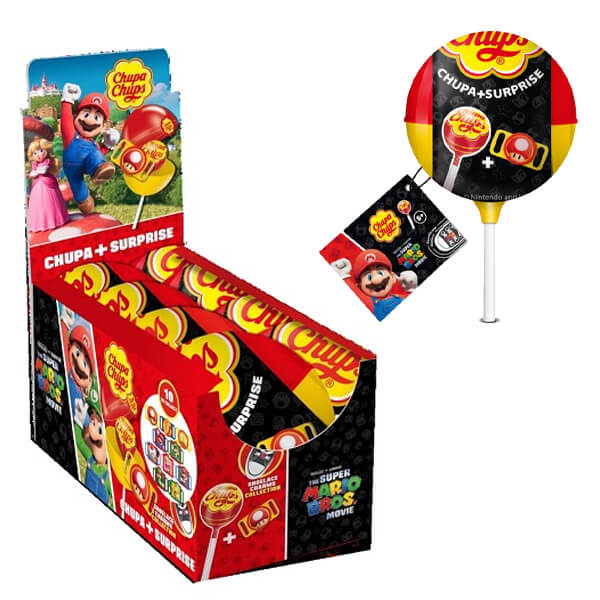 CHUPA CHUPS SURPRISE SUPER MARIO BROS (16τεμ.) - (ΦΡΑΟΥΛΑ) (8404870)
