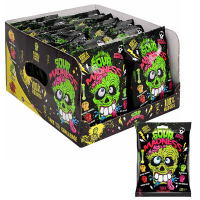 SOUR MADNESS ΚΑΡΑΜΕΛΕΣ 60gr.