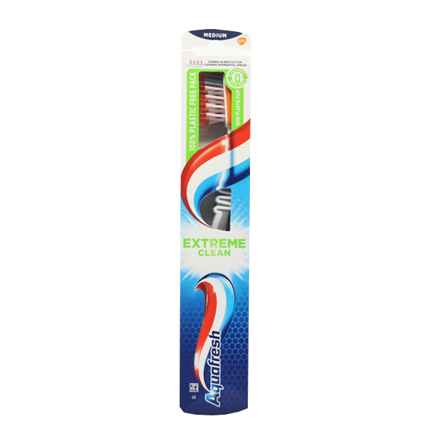 AQUAFRESH ΟΔΟΝΤΟΒΟΥΡΤΣΑ - (EXTREME CLEAN) (MEDIUM)