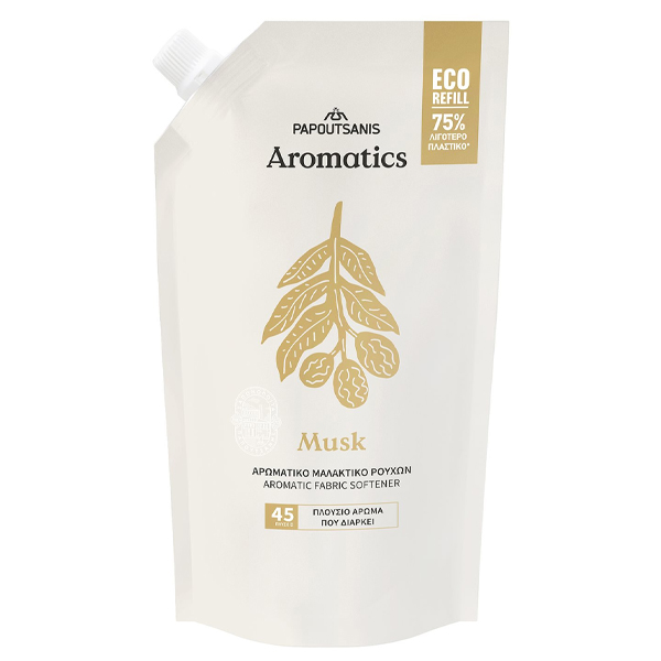 PAPOUTSANIS AROMATICS ΜΑΛΑΚΤΙΚΟ 900ml 45μεζ - (ΑΝΤ/ΚΟ) (MUSK)