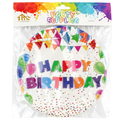 TNS ΧΑΡΤΙΝΑ ΠΙΑΤΑ PARTY - (18cm) (10τεμ.) (07-950-0095)