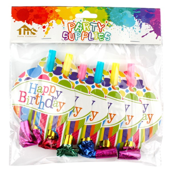 TNS ΚΑΡΑΜΟΥΖΕΣ PARTY (6τεμ.) - (4 ΣΧΕΔΙΑ) (07-950-0110)