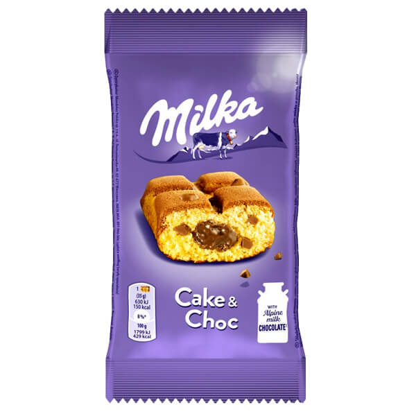 MILKA ΚΕΪΚ  35gr - (CAKE & CHOC) (24x35gr)