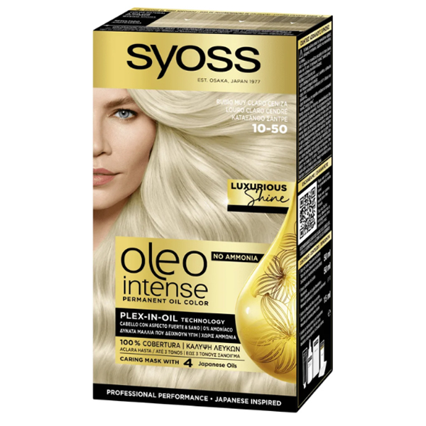 SYOSS ΒΑΦΗ ΜΑΛΛΙΩΝ OLEO - (Ν10-50) (ΚΑΤΑΞΑΝΘΟ ΣΑΝΤΡΕ)