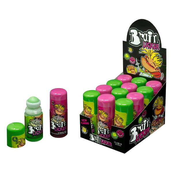 SOUR CANDY DRINK BRAIN LICKER (12x60ml) - (ΚΕΡΑΣΙ ΚΑΙ ΜΗΛΟ)