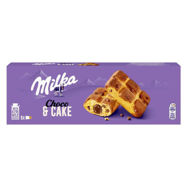 MILKA ΚΕΪΚ 175gr - (CAKE ΚΑΙ CHOC) (5x35gr)