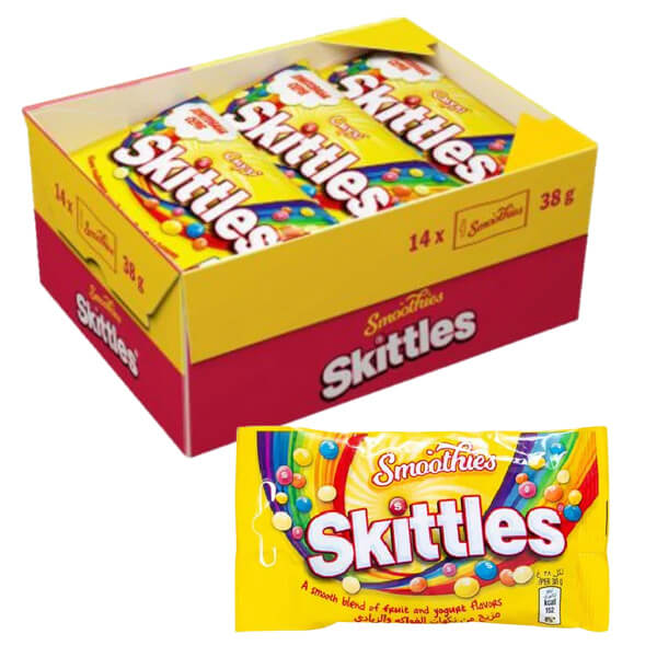 SKITTLES 38gr - (14x38gr) (SMOOTHIES)
