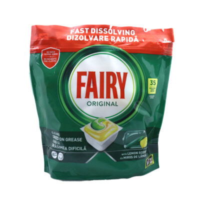 FAIRY CAPS ΠΛΥΝΤΗΡΙΟΥ ΠΙΑΤΩΝ ORIGINAL  35τεμ.