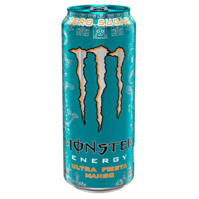 MONSTER ENERGY DRINK 500ml - (ULTRA FIESTA MANGO) (ZERO SUGAR)