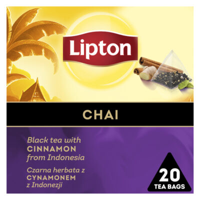 LIPTON ΜΑΥΡΟ ΤΣΑΙ ΠΥΡΑΜΙΔΑ (20x1,7gr) - (CHAI)
