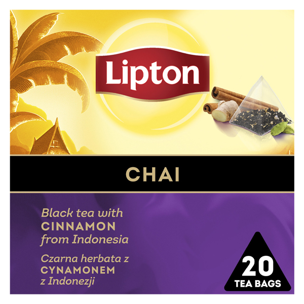 LIPTON ΜΑΥΡΟ ΤΣΑΙ ΠΥΡΑΜΙΔΑ (20x1,7gr) - (CHAI)