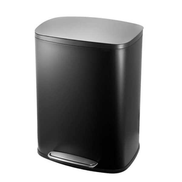 ΚΑΔΟΣ ΠΕΝΤΑΛ 50L ΜΑΥΡΟΣ 47,5x39x64cm 1917/B SOFT CLOSE