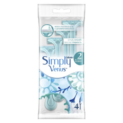 GILLETTE ΞΥΡΑΦΑΚΙΑ SIMPLY VENUS 2 (4τεμ.)