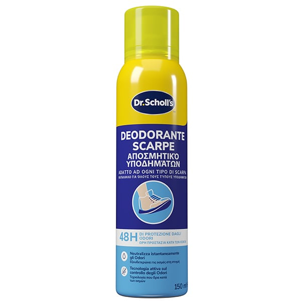 SCHOLL ΑΠΟΣΜΗΤΙΚΟ SPRAY ΥΠΟΔΗΜΑΤΩΝ 150ML
