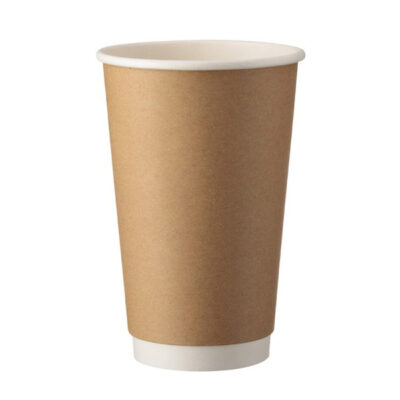 ΠΟΤΗΡΙ ΧΑΡΤΙΝΟ ΚΡΑΦΤ (DOUBLE WALL) (16οz) - (20τεμ.)