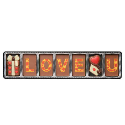 VALENTINE'S ΣΟΚΟΛΑΤΑ  ΔΩΡΑΚΙ I LOVE YOU 70gr.