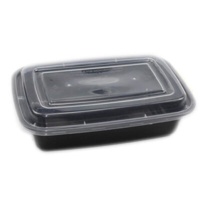 ΣΚΕΥΟΣ ΜΙΚΡΟΚΥΜΑΤΩΝ ΑΜΕΡΙΚΑΝΙΚΟΥ ΤΥΠΟΥ + ΚΑΠΑΚΙ 1600ml - 50τεμ.(ΜΑΥΡΟ)