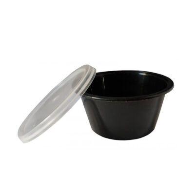 ΣΩΣΑΚΙ (ΜΑΥΡΟ) ΜΕ ΚΑΠΑΚΙ 60ml - (2oz) - (50τεμ.)