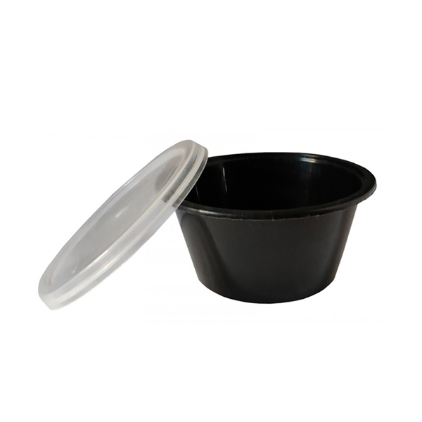 ΣΩΣΑΚΙ (ΜΑΥΡΟ) ΜΕ ΚΑΠΑΚΙ 60ml - (2oz) - (50τεμ.)