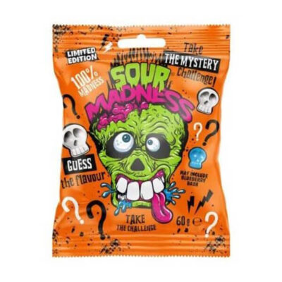 SOUR MADNESS ΚΑΡΑΜΕΛΕΣ 60gr. - (MYSTERY)