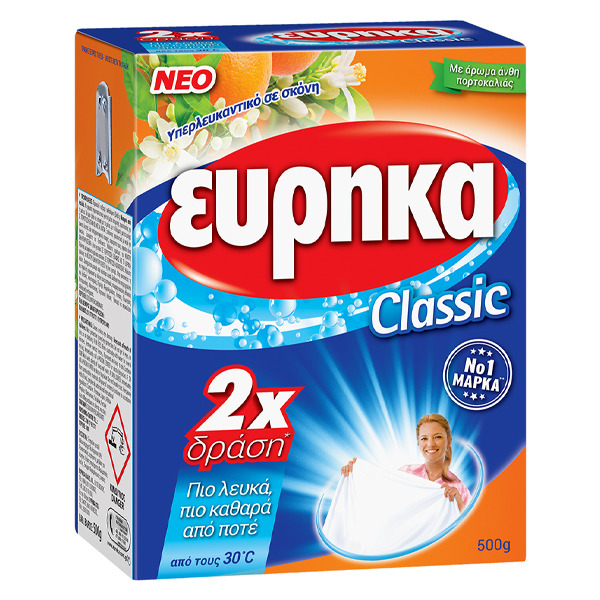 ΕΥΡΗΚΑ ΥΠΕΡΛΕΥΚΑΝΤΙΚΟ 500gr. - (ΑΝΘΗ ΠΟΡΤΟΚΑΛΙΑΣ)