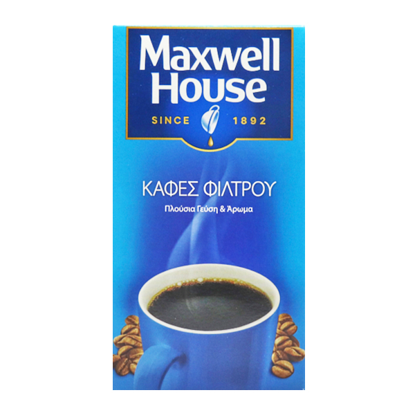 MAXWELL HOUSE  ΚΑΦΕΣ ΦΙΛΤΡΟΥ  225gr.