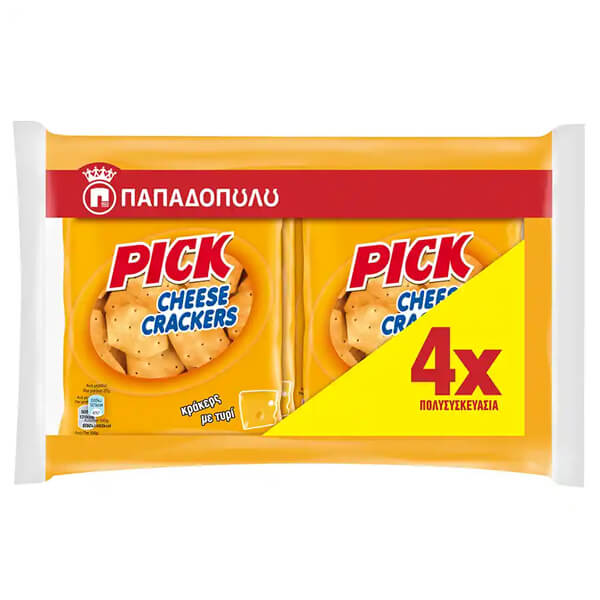 ΠΑΠΑΔΟΠΟΥΛΟΥ PICK CRACKERS (4x45gr.) - (CHEESE)