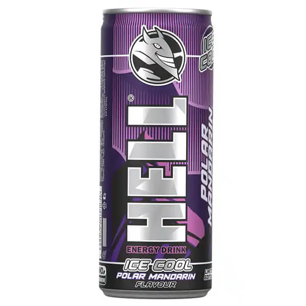 HELL ENERGY DRINK 250ml - (POLAR MANDARIN)