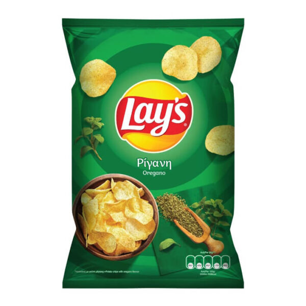 LAY'S CHIPS ΡΙΓΑΝΗ 100gr.